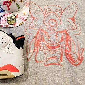 Custom Jordan 6 Infrared Samurai Sweater. (2014 Release)